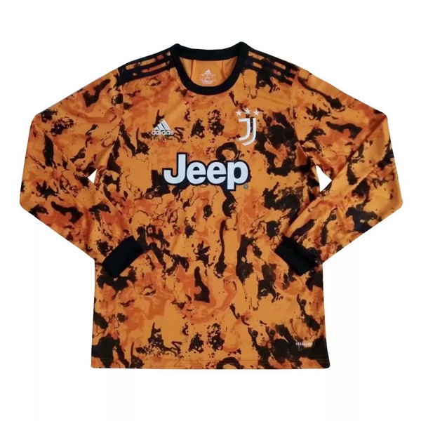 Tailandia Camiseta Juventus Tercera Equipación ML 2020-2021 Naranja